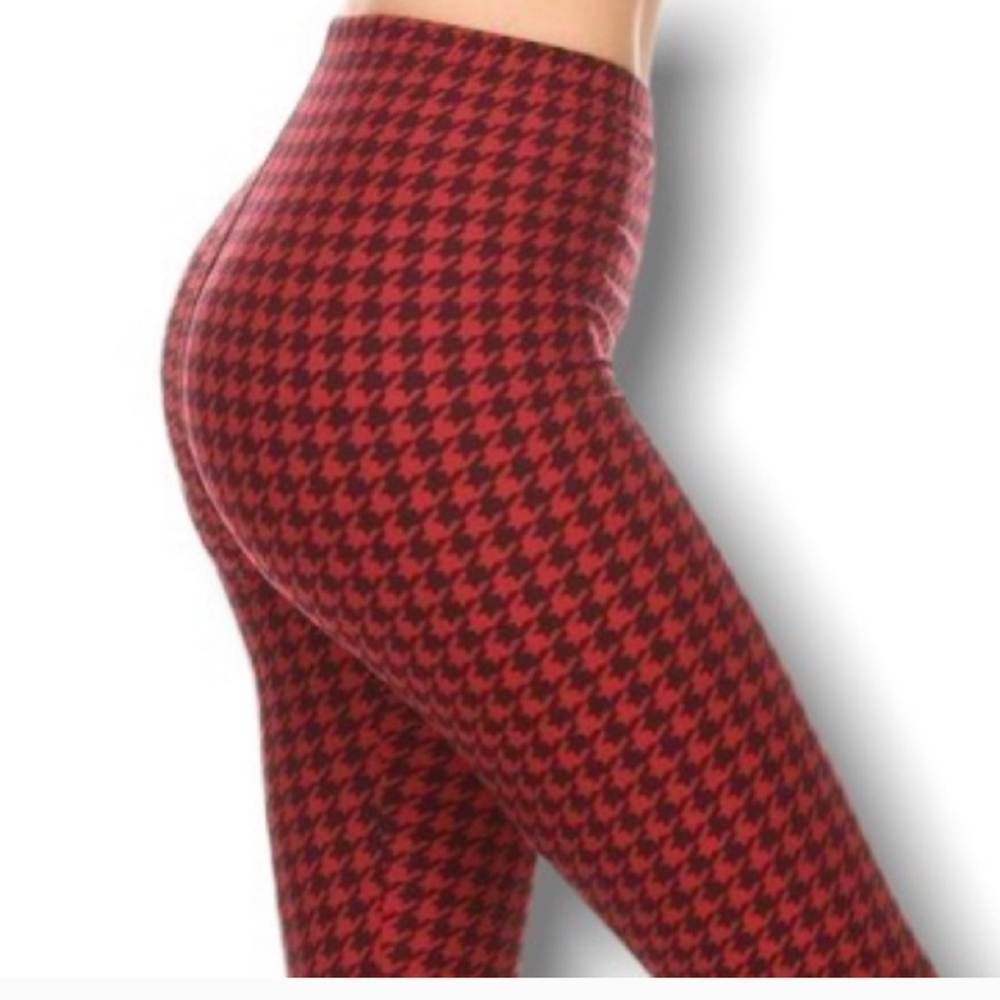 RED &BLACK LEGGINGS - Picture 3 of 6